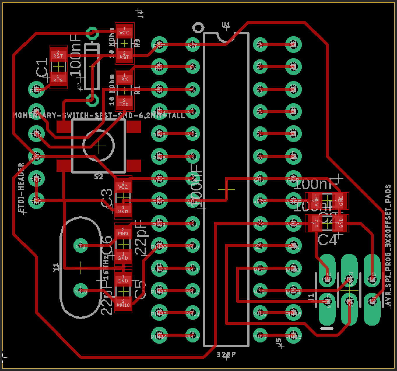 Gammon Forum : Electronics : Microprocessors : How to make an Arduino-compatible  minimal board