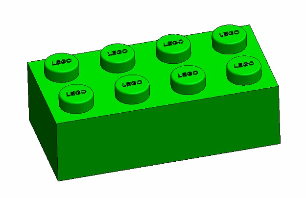 lego solidworks part
